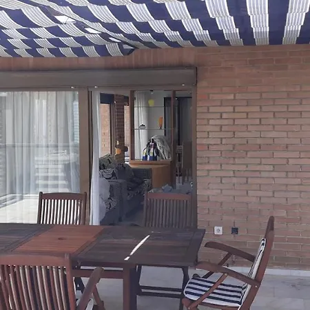Appartamento Ático con gran terraza Benidorm Esterno foto