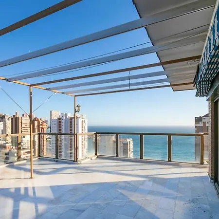 Appartamento Ático con gran terraza Benidorm Esterno foto